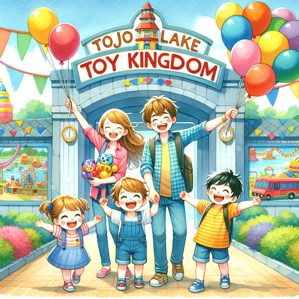 東条湖おもちゃ王国での家族の楽しい一日