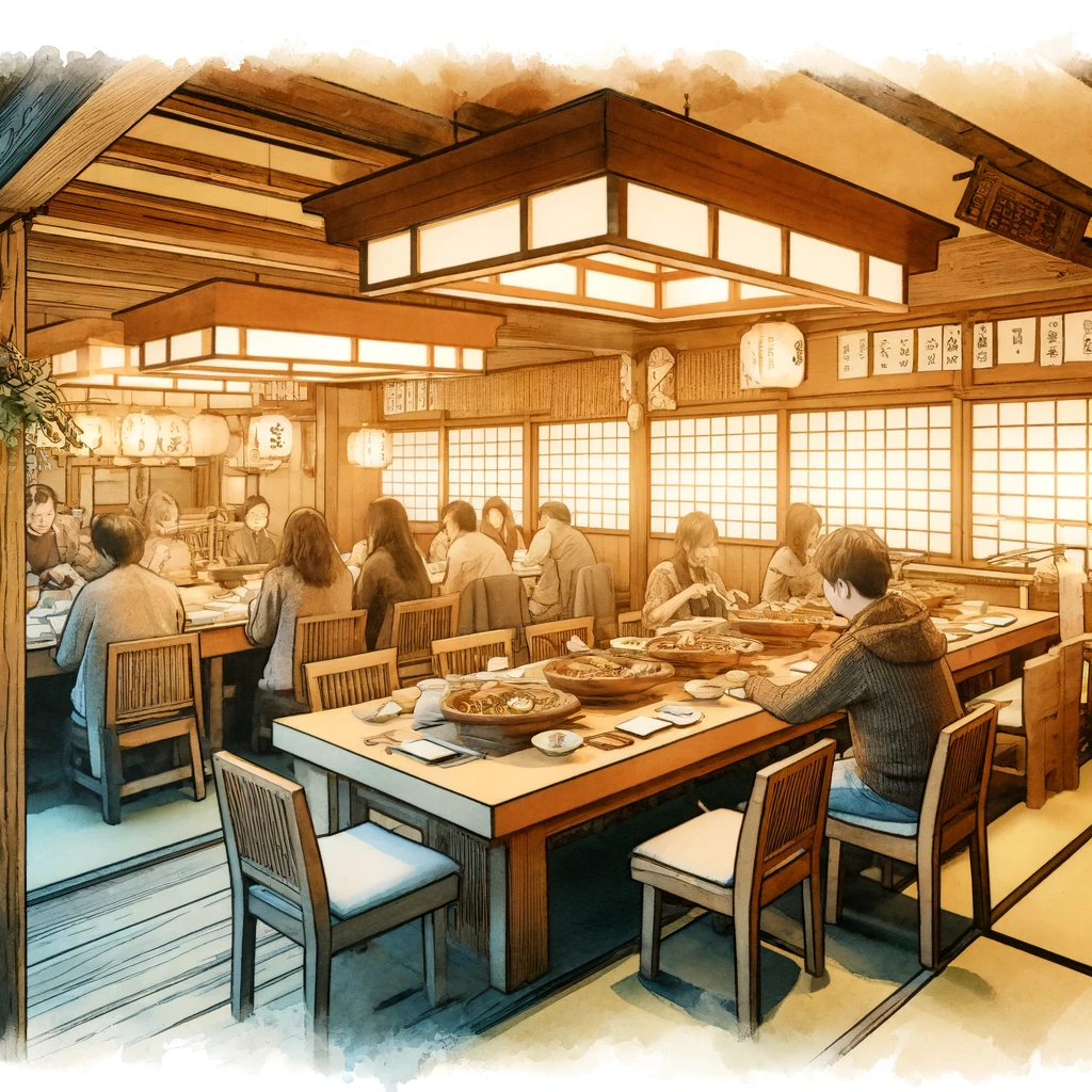 奈良町の伝統的な食事